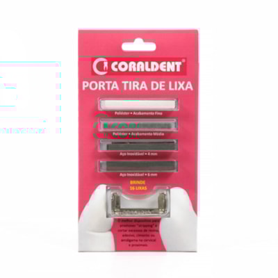Porta Tiras de Lixa - Coraldent