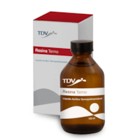 Resina Acrílica Termopolimerizável Líquido 120ml - TDV