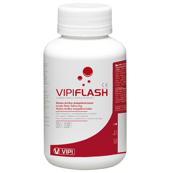 RESINA ACRILICA VIPI FLASH PO 80gr INCOLOR