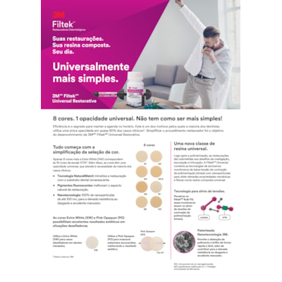 Resina Filtek 3M Universal 4g - Solventum