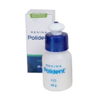 RESINA POLIDENTAL COR VERMELHO- 28G