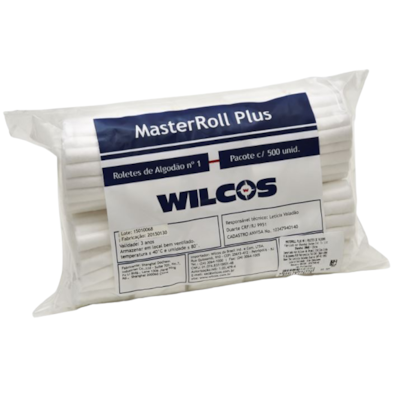 ROLETE ALGODAO MASTER ROLL N 1 C/500