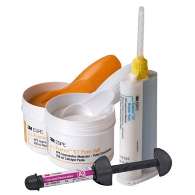 Silicone de Adição 3M Express XT B/V + Resina Filtek Universal - Solventum