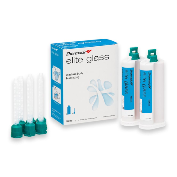 Silicone De Adição Elite Glass com 2X50ml - Zhermack