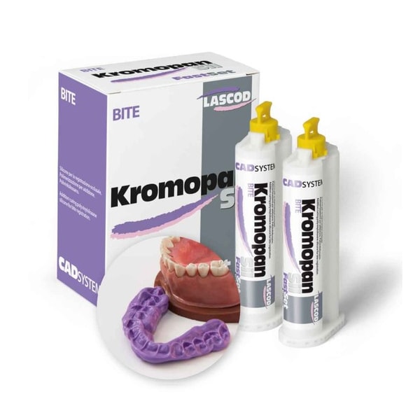 SILICONE DE ADIÇÃO KROMOPAN SIL BITE FLUIDO LASCOD LABORDENTAL