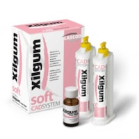 SILICONE DE ADIÇÃO XILGUM SOFT 2X50ML LASCOD LABORDENTAL