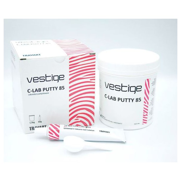 SILICONE DE CONDENSAÇÃO VESTIGE C LAB -1,5Kg + Cat 60ml