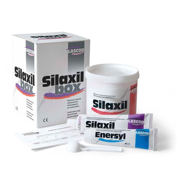 SILICONE DE CONDESAÇÃO SILAXIL KIT 900+140+60ML LASCOD LABORDENTAL