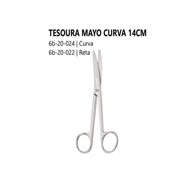 Tesoura Mayo 14cm - 6B Invent