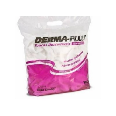 TOUCA DERMA PLUS C/100 BRANCA