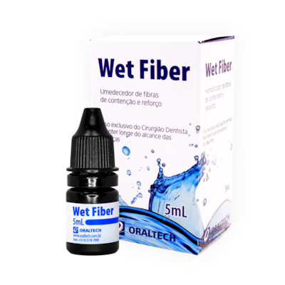 Umedecedor de Fibras de Contenção e Reforço Wet Fiber - OralTech